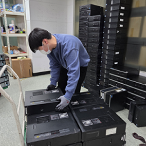 서울 ㅇㅇ동 사무실 PC 50대 매입현장 하리보